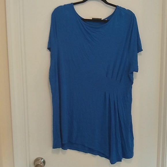 Avenue Tops - 3/$15 Avenue blue pintucked side tunic